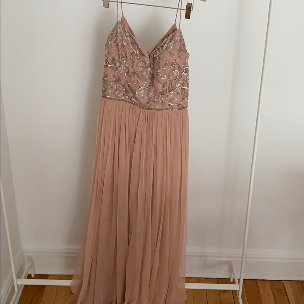 Embellished gown
